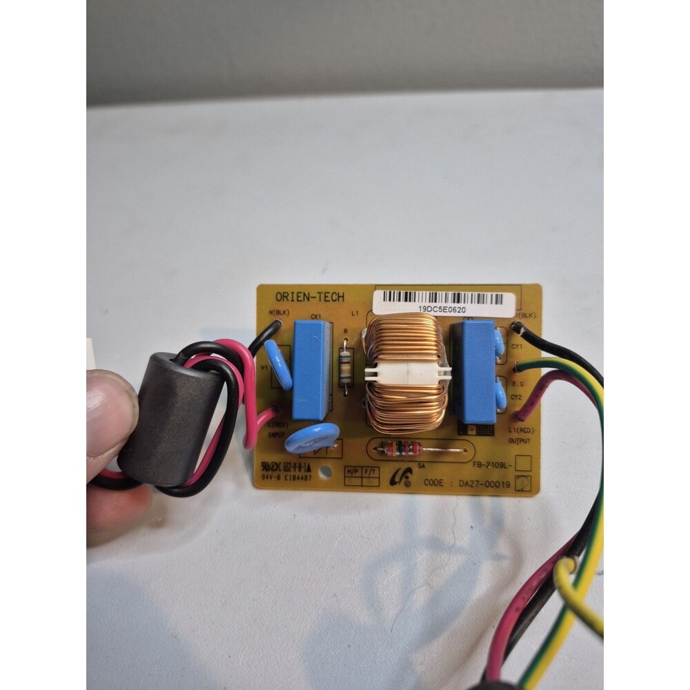 Samsung Refrigerator RS261MDRS Noise Filter Board DA27-00019 EMI Power Filter